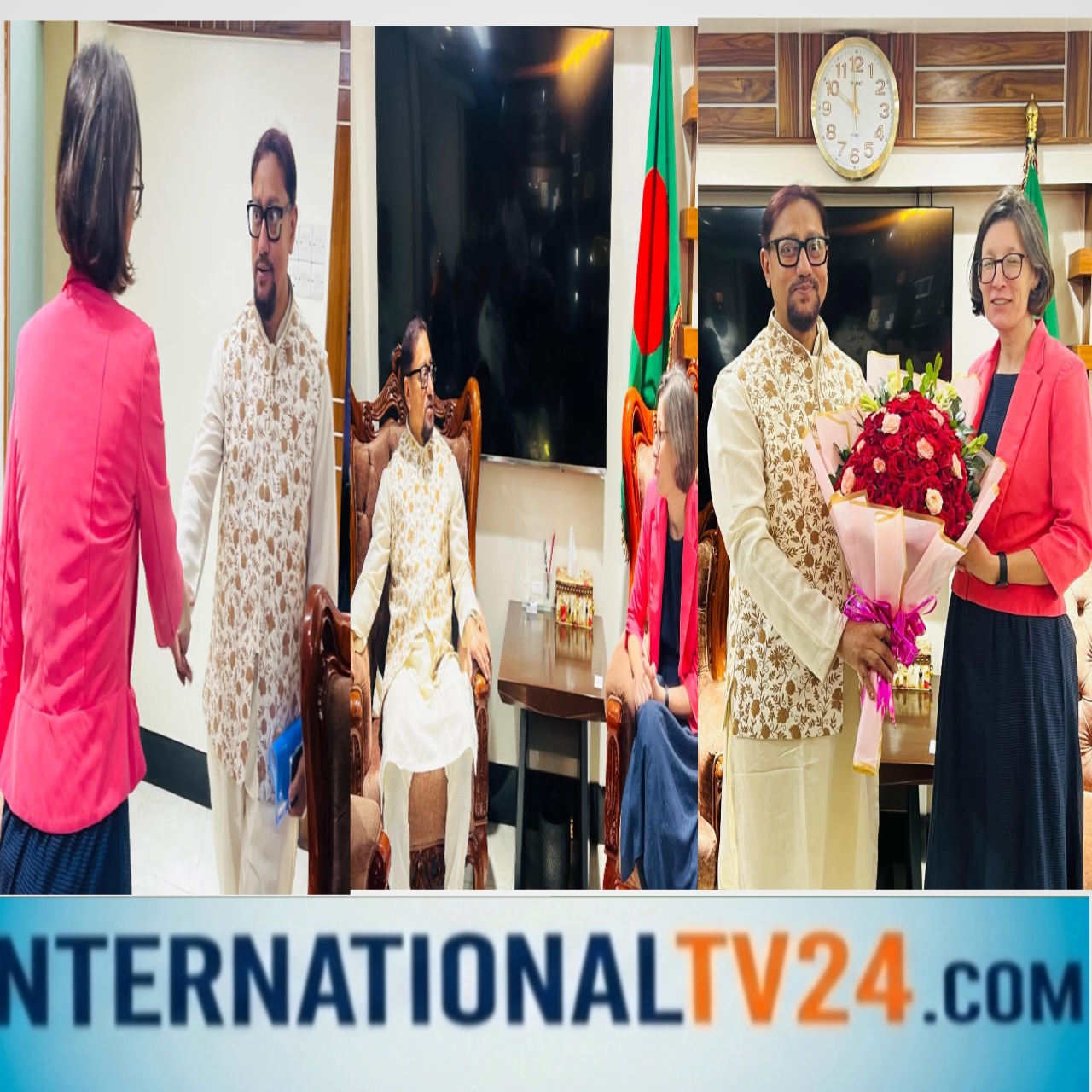 চট্টগ্রামের উন্নয়নের জার্মানির সহায়তা  চাইলেন মেয়র ডা. শাহাদাত।