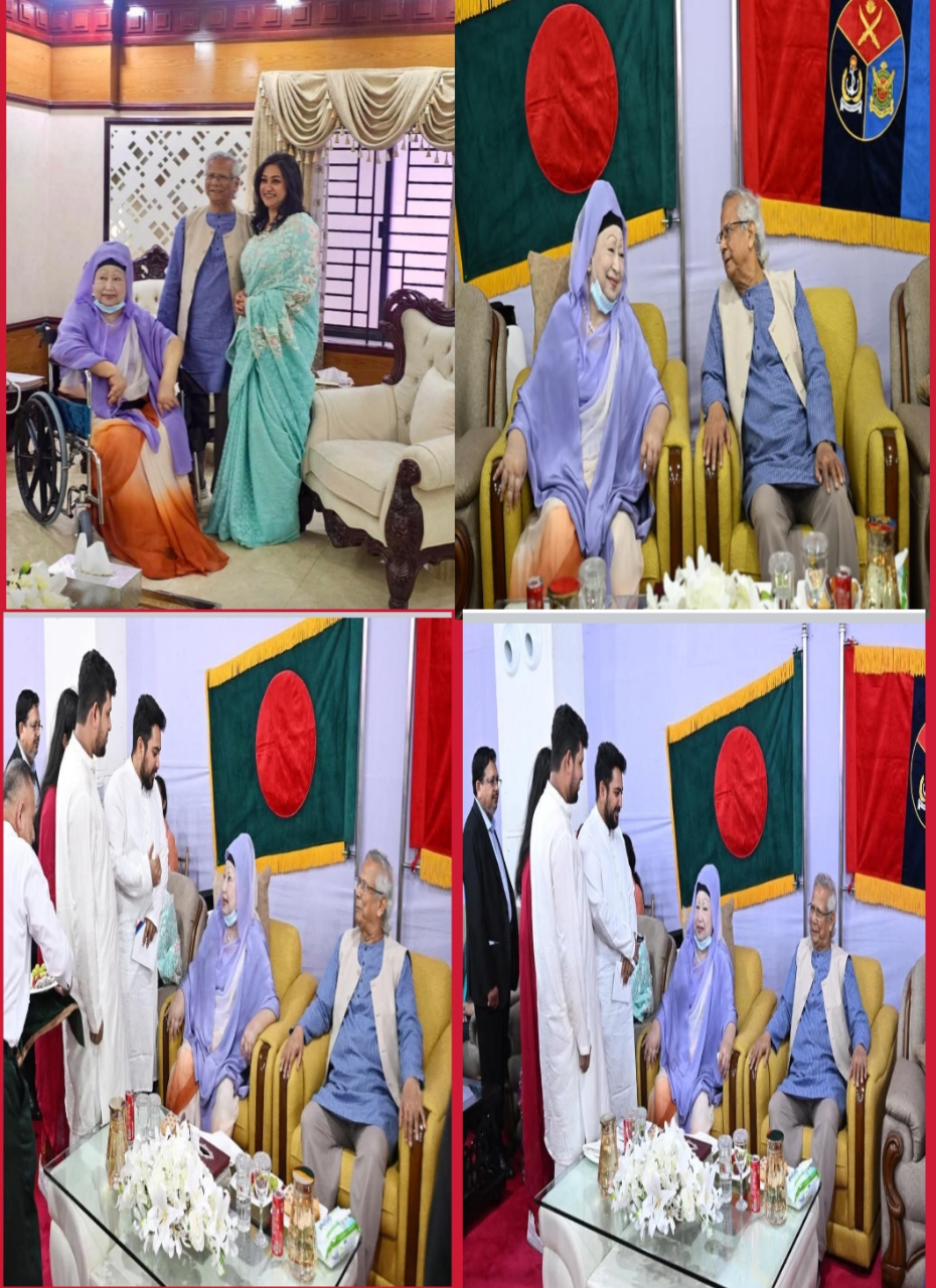 প্রধান উপদেষ্টার ও জাতীয় নাগরিক পার্টি সঙ্গে বিএনপি চেয়ারপার্সনের সৌজন্য সাক্ষাৎ